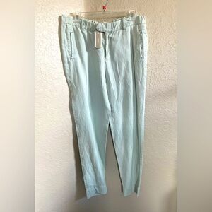 J crew casual pants, Size 10, new never worn. lyocell linen pants. Feels soft.